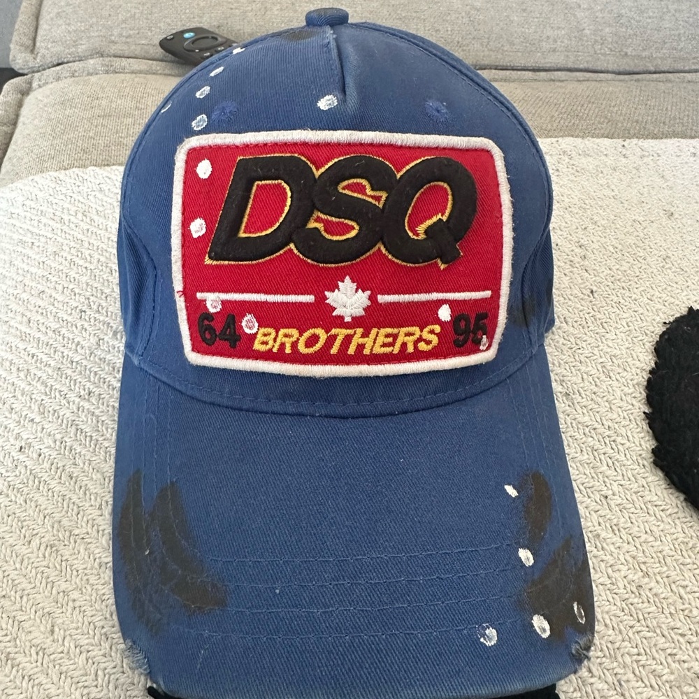 Dsquared baseball cap blue